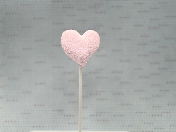 Valentine's Pink Heart Cake Pops (Pickup)